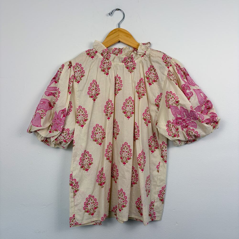 THML Rosalie Embroidered Blouse XS